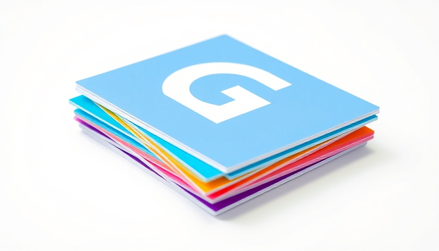 Vibrant stack of cards with a prominent 'G' symbol representing AI control problem.