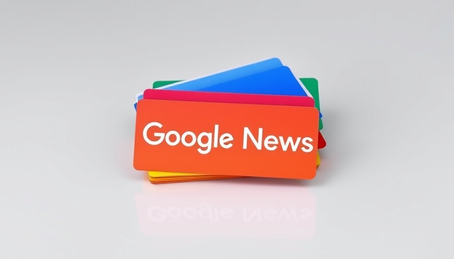 Google News logo in minimalistic flat design.
