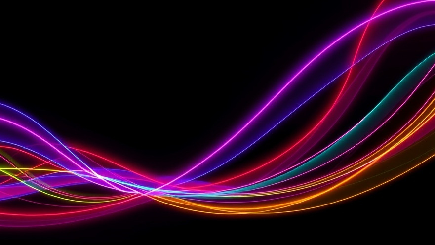 Vivid digital lines on black, showcasing AI gaming technology and future of gaming.