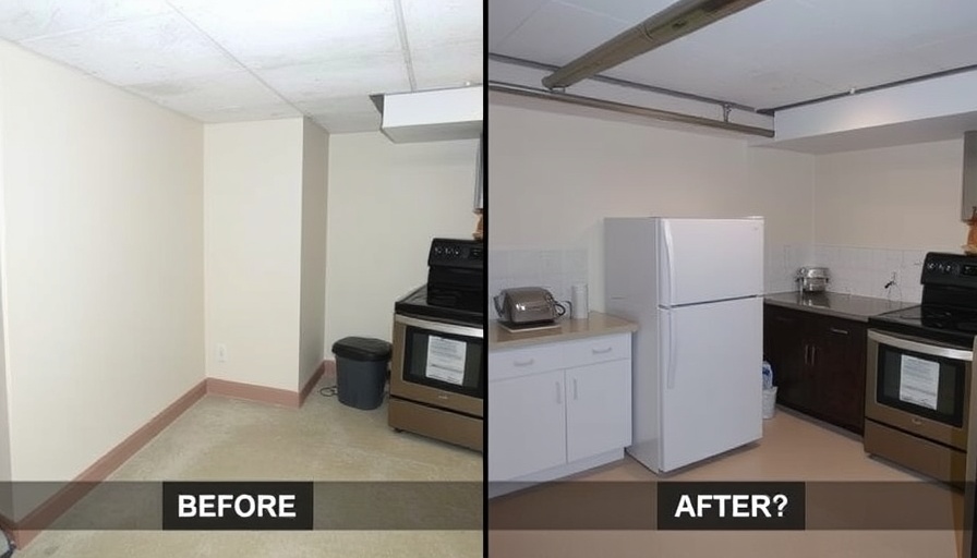 Basement waterproofing before and after to stop basement leaks when it rains.