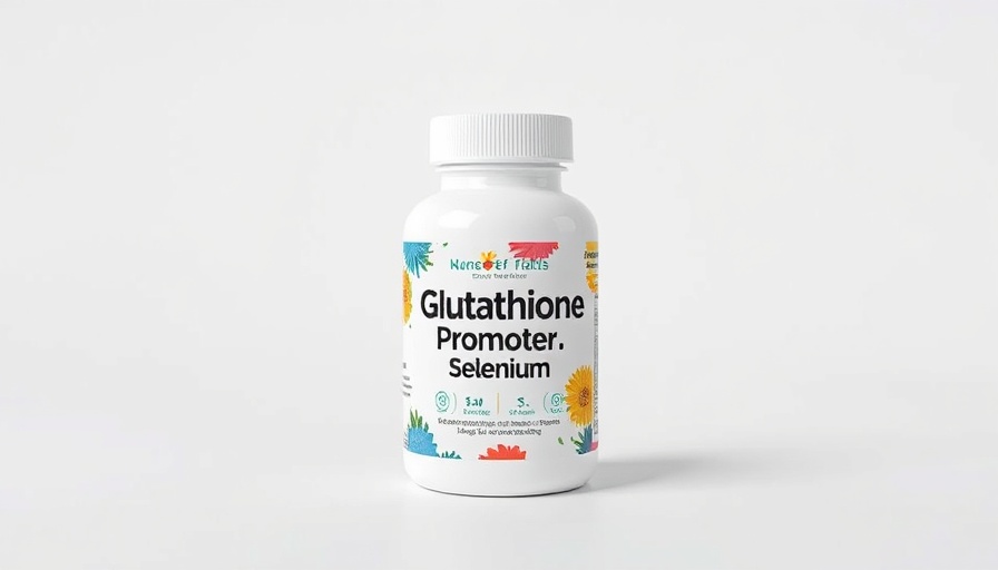 Glutathione Promoter Selenium bottle emphasizing health benefits for women.