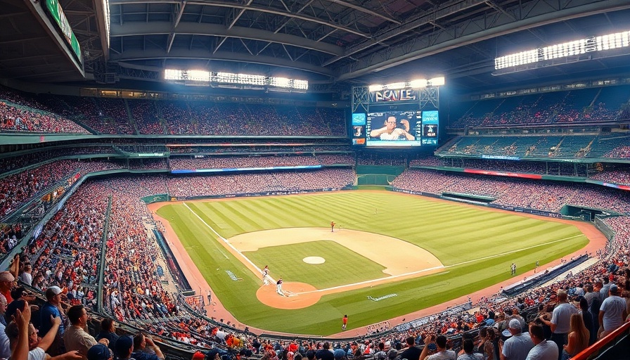 World Baseball Classic 2026 at Daikin Park stadium view.