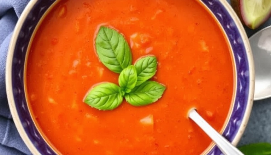 Simple Tomato Basil Soup (Stovetop or Instant Pot)