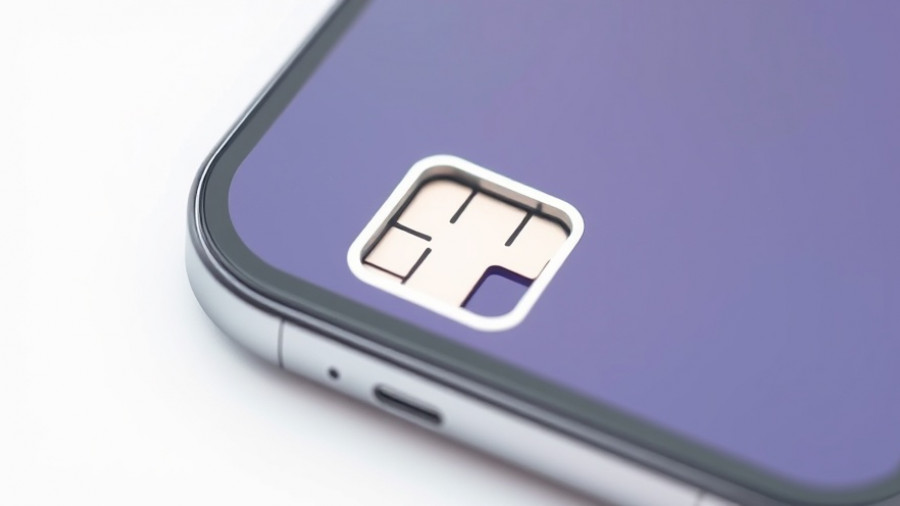 SIM card tray with SIM card in a smartphone, showing tiny holes on phone.