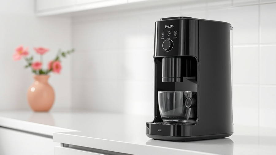 Philips LatteGo 4400 Series coffee machine review on a modern kitchen counter
