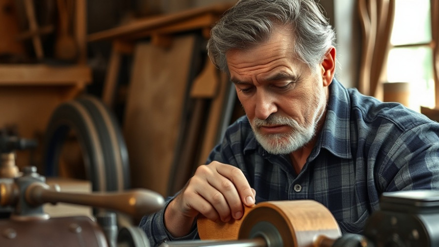 Family Handyman Creators Program artisan working in workshop