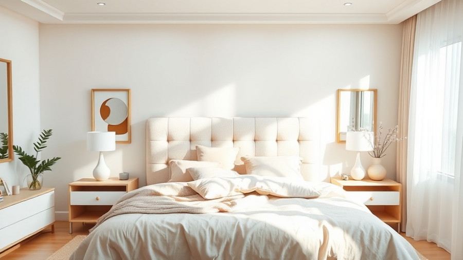 Modern bedroom design highlighting the importance of headboards