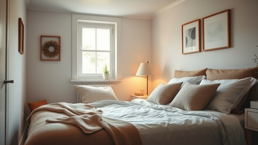 Cozy guest bedroom with inviting decor and soft lighting, convert any room into a guest bedroom.