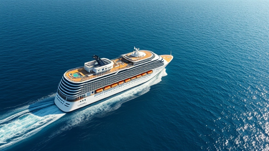 Luxurious cruise ship sailing the Caribbean with Mike Horn.