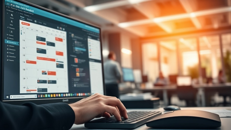 Person using digital tools in office, exploring AI in accounting.