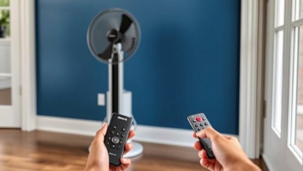 Review of Shark TurboBlade Fan and Heater in indoor setup.