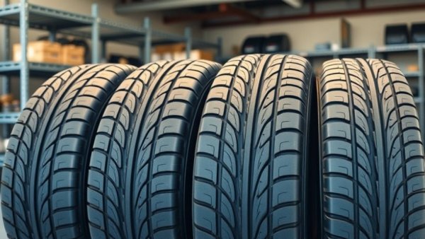 Toyo tire recall focus on detailed tread patterns in garage.