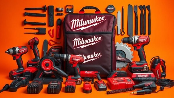 Early Black Friday Deals 2025 Milwaukee tool set on display.