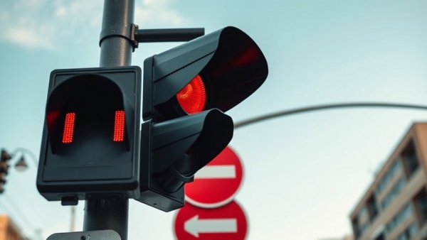 Traffic light with 'No Turn on Red' sign, highlighting Red Light Laws in the United States.
