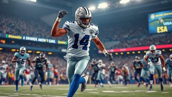 Dallas Cowboys win honoring Marshawn Kneeland on a lively field.