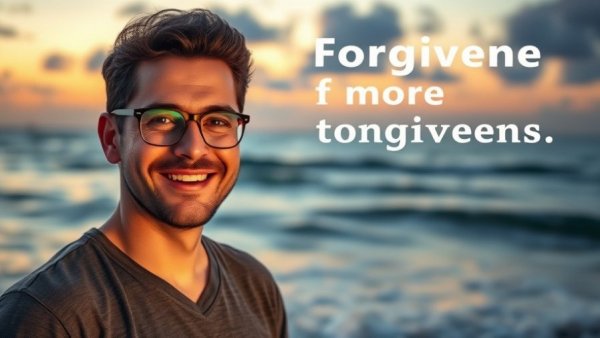 Guided Meditation for Forgiveness promotional image with serene background.