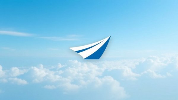 Airline Geeks logo with airplane tail and sky.