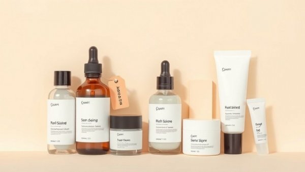 Korean skincare products with Cyber Monday deals tag.