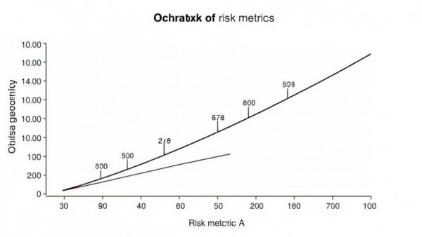 Graph illustrating effects of Ochratoxin A on health risk metrics, key dose points.