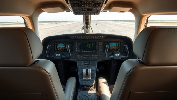 Cockpit of 2007 Van's RV-9A with advanced avionics in natural light.