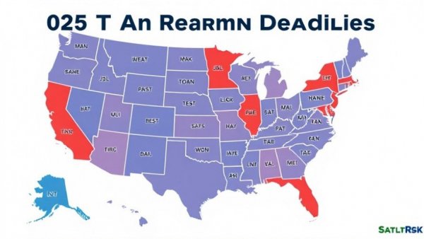 2025 Tax Return Deadlines: States With Extended Filing Dates