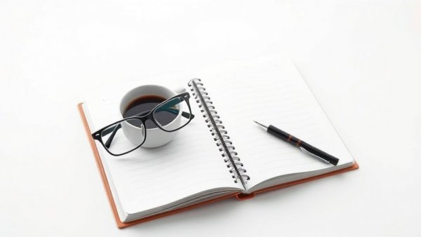 Minimalist book cover design with glasses and coffee for health risk assessment insights.