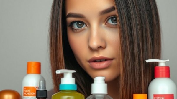 Best hair treatments for damaged hair with product showcase.