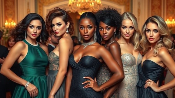 Millennial Side Swoop in formal settings.