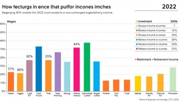 Bar chart of sources of personal income 2022 by income group.