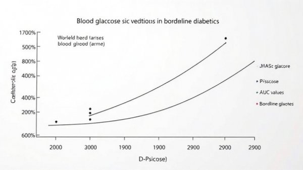 Graph illustrating Allulose health benefits on blood glucose levels.