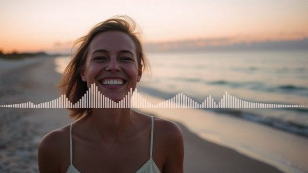 Mindfulness meditation for anger management illustrated with serene beach.