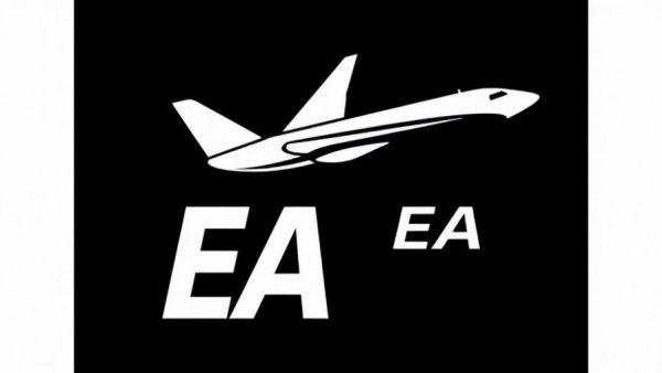 Stylized EAA airplane logo representing first time flying experience.