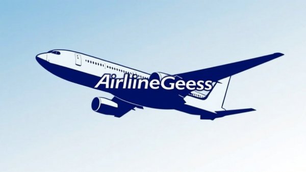 AirlineGeeks logo with airplane and sky, minimalist design.