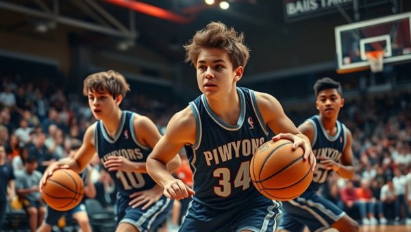 March Madness Predictions Elite Eight: Arizona players in action on court.