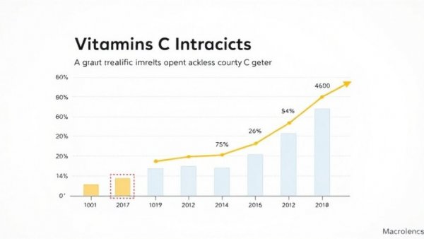 Graph showing Vitamin C supplements reduce anxiety levels study results.