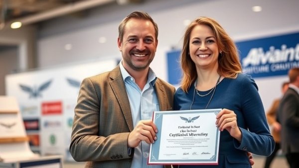 Celebration of aviation milestone at a flying event