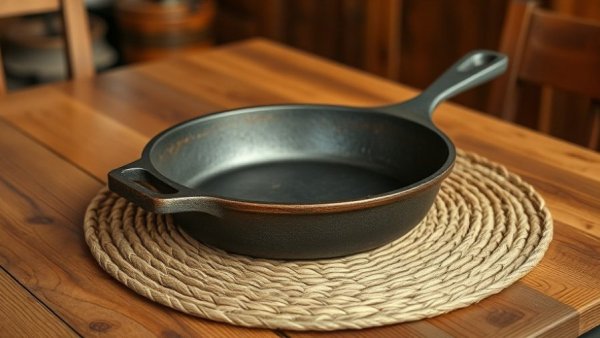 Old cast iron pan symbolizing home expenses over 75 years.