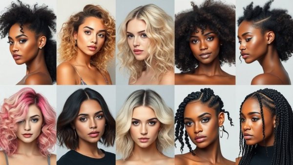 Diverse hair color trends for Summer 2026 featuring various styles.