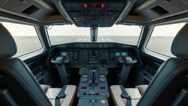 Modern cockpit for learning to fly with advanced avionics