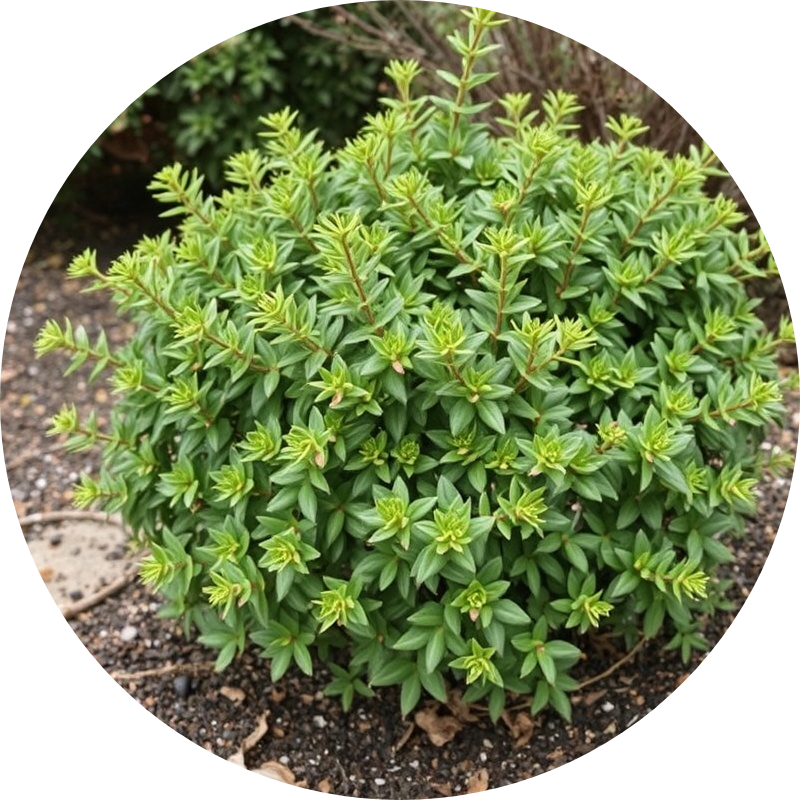 Lush green shrub with vibrant leaves, perfect for natural landscaping.