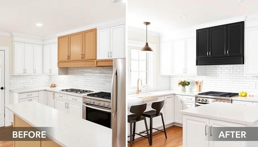 DIY Custom Range Hood Under $50 transformation in kitchen.