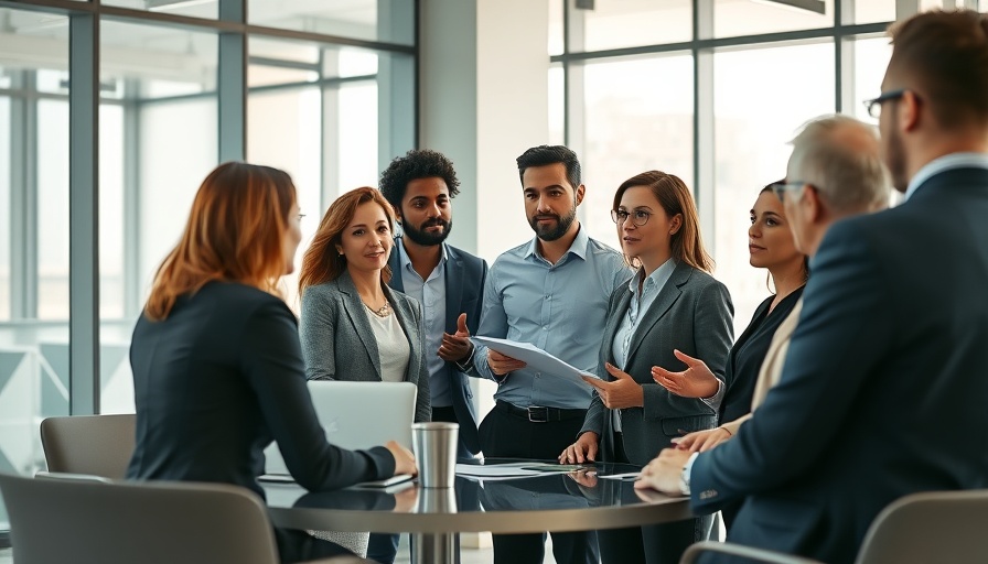Team meeting discussing effective employee onboarding strategies in a modern office.