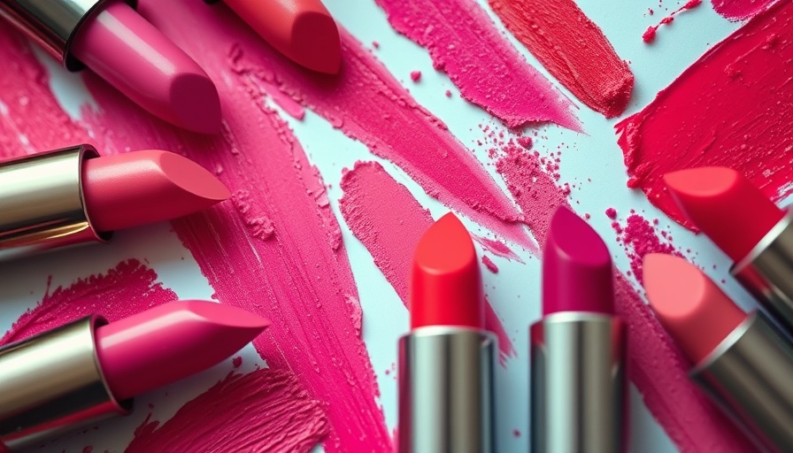 Amazon Prime Day Beauty Deals 2025 vibrant lipstick swatches.