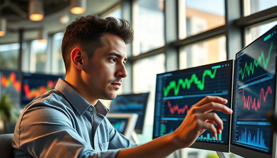 AI agents versus RPA in accounting: professional analyzing financial data on screens.