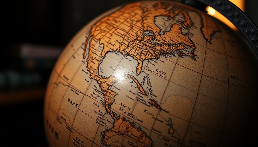 Detailed globe image highlighting global tax agreement regions.