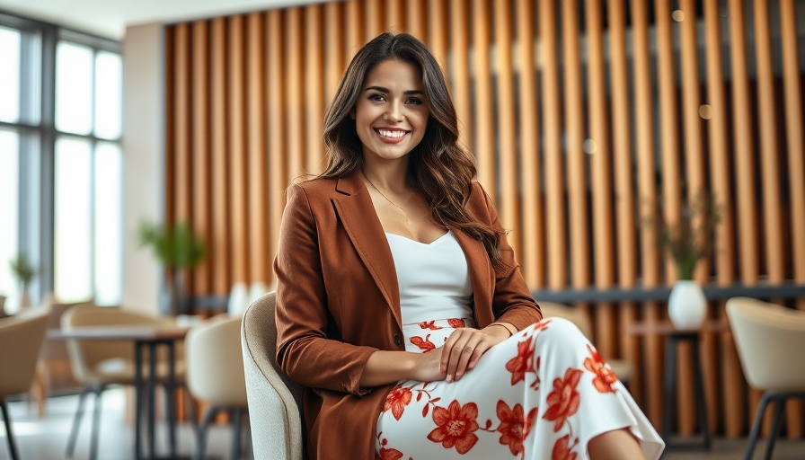 Elegant woman in stylish setting, luxury resale market theme