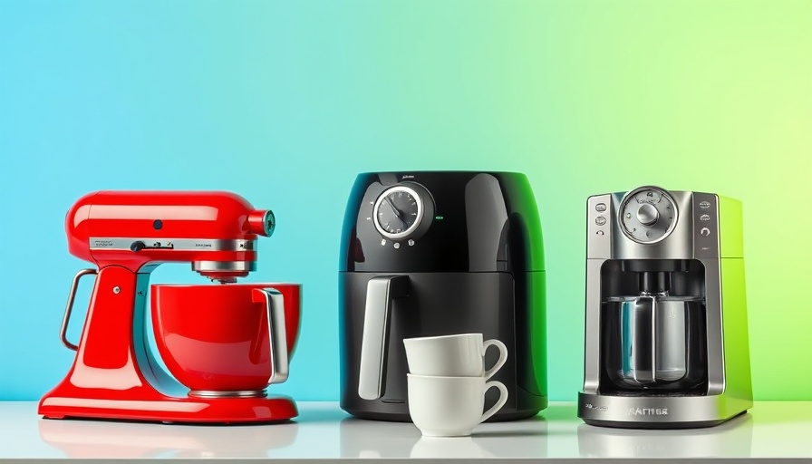 Labor Day kitchen appliance deals with modern appliances displayed.