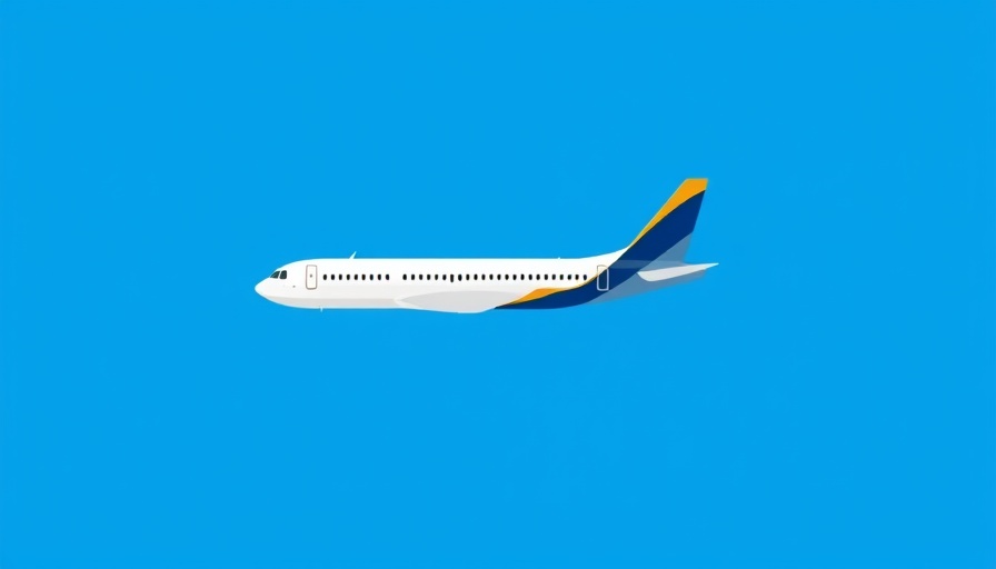 Airline Geeks logo with airplane tail and sky.
