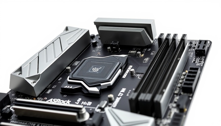 ASRock X870 LiveMixer WiFi motherboard detailed view highlighting USB ports.