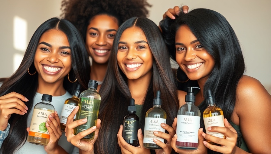 Best hair oils showcased with glossy hair results.